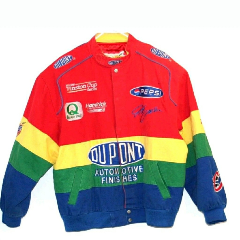 NWOT Authentic NASCAR Jeff Gordon DuPont Jacket